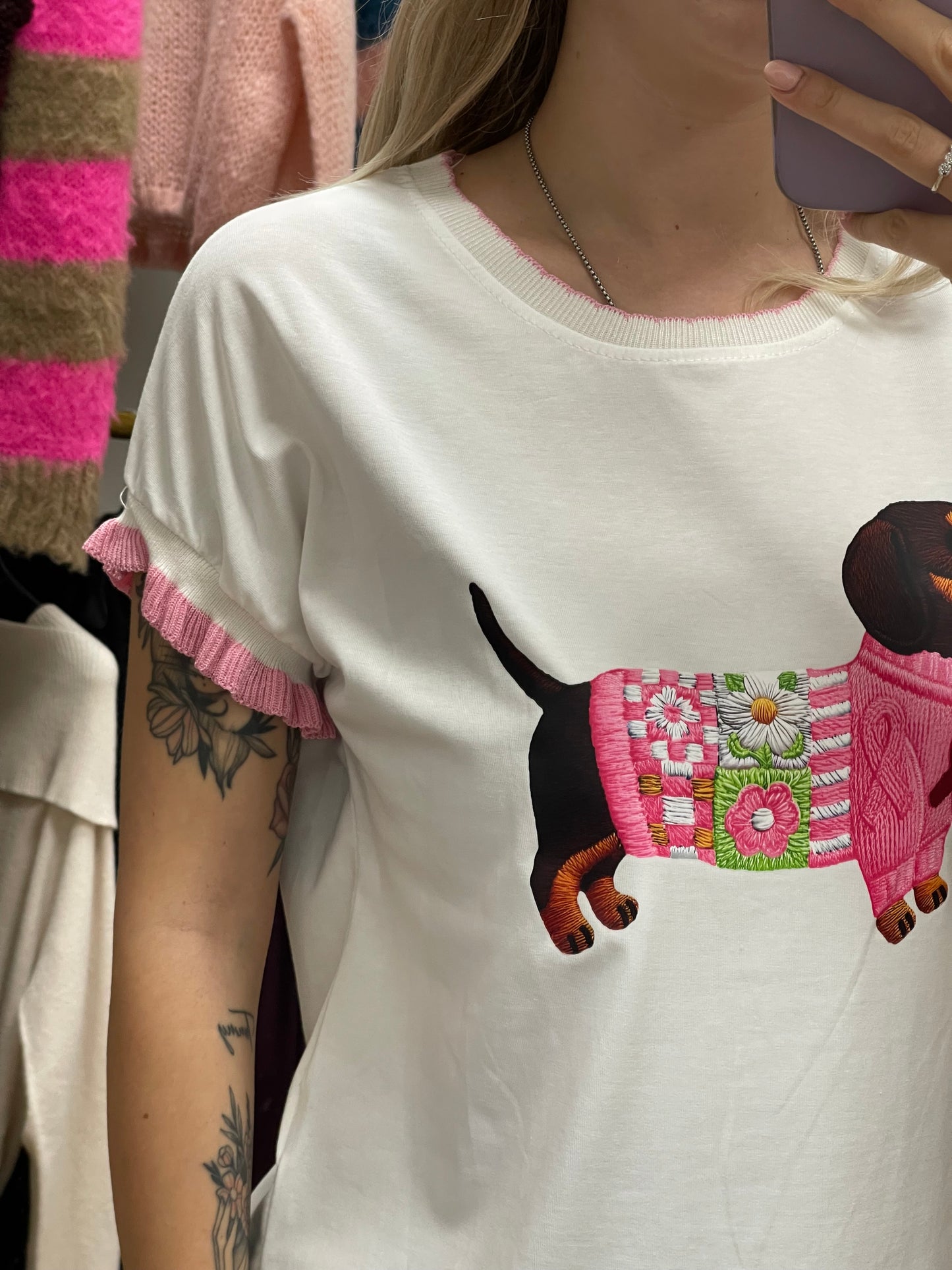 T-shirt bassotto