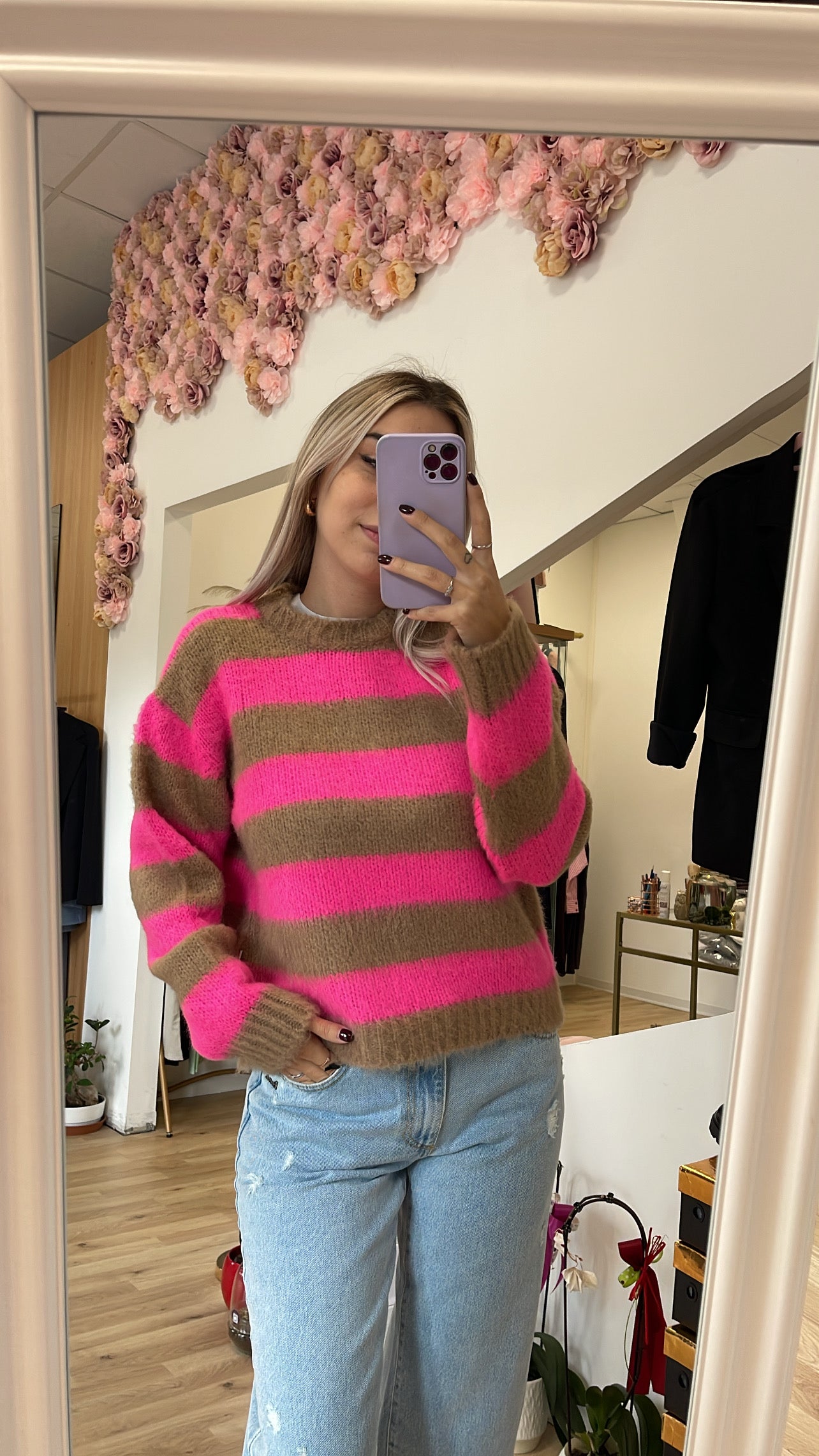 Maglione righe Berna