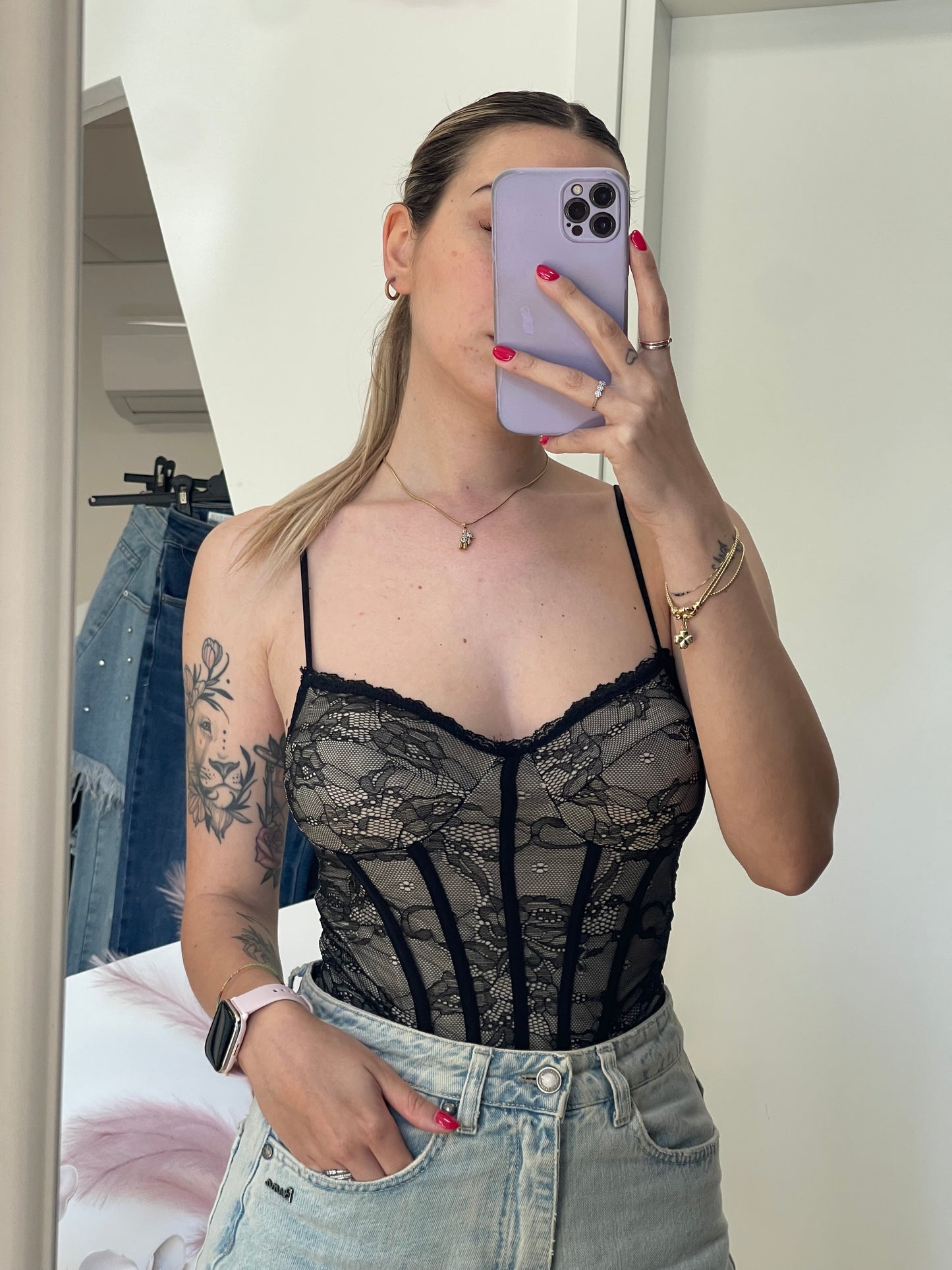 Body pizzo fantasy
