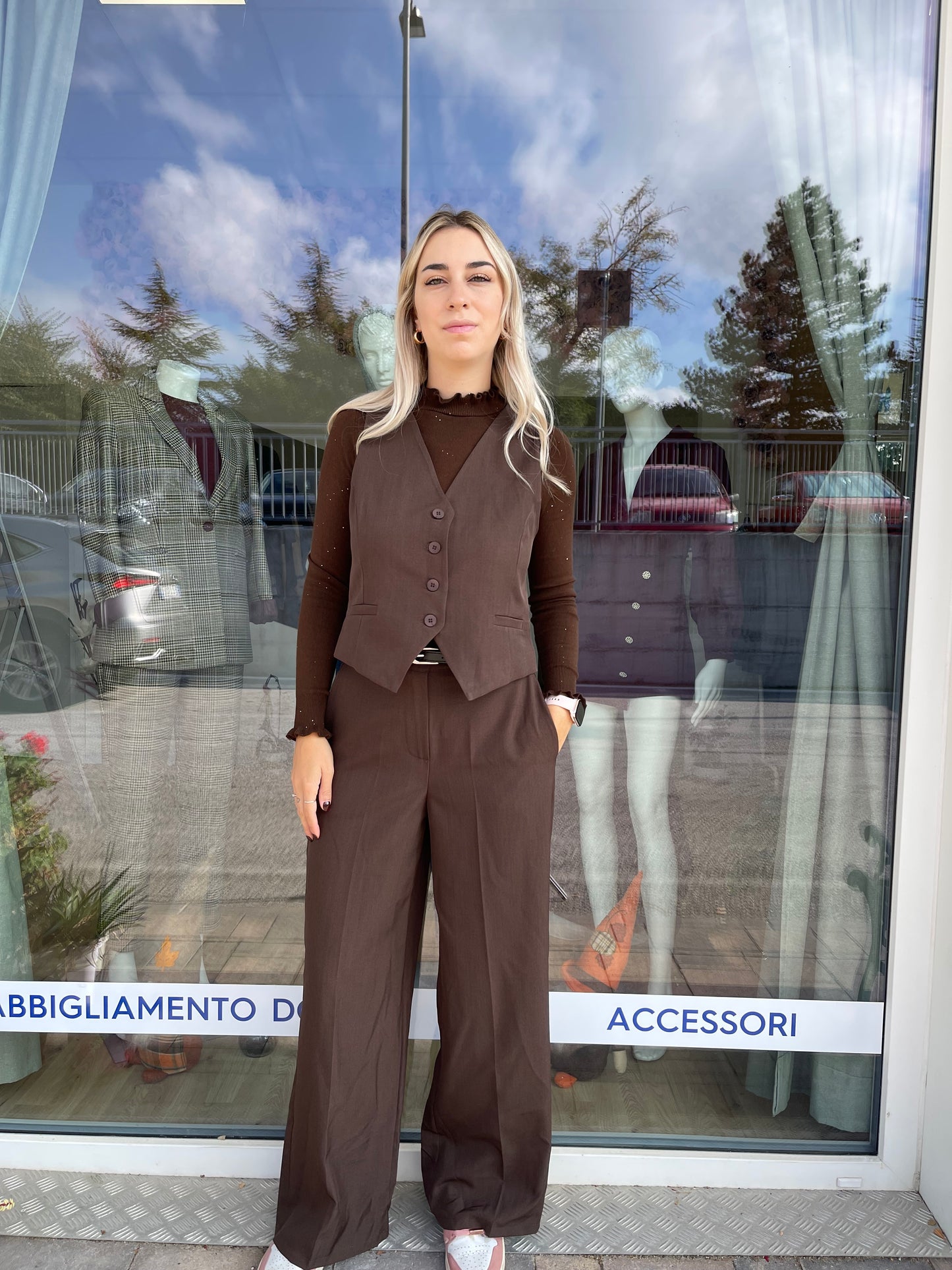 Completo gilet e pantalone