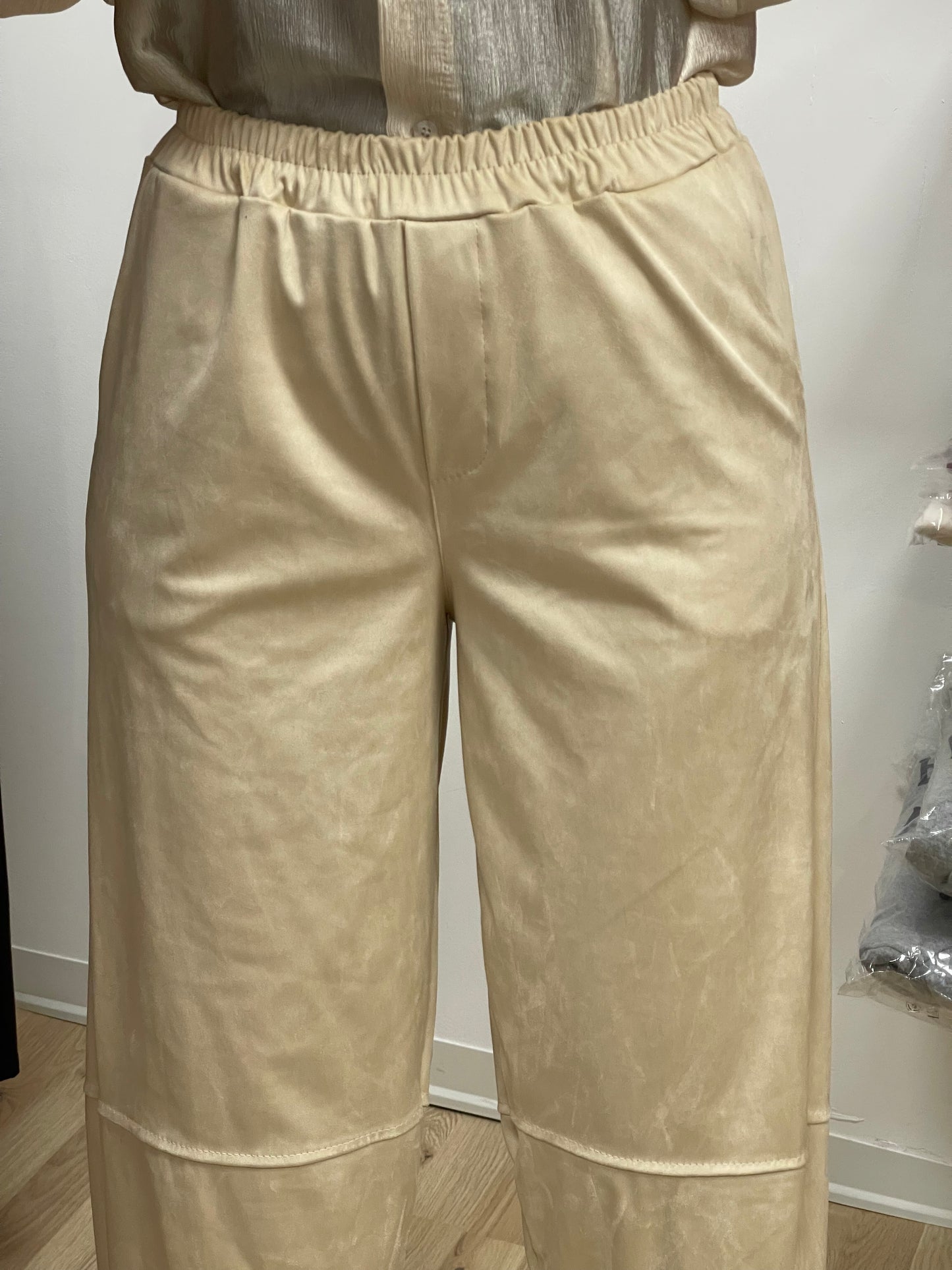 Pantalone camoscio