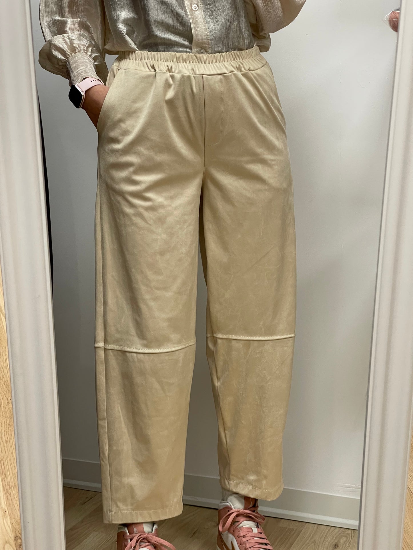 Pantalone camoscio