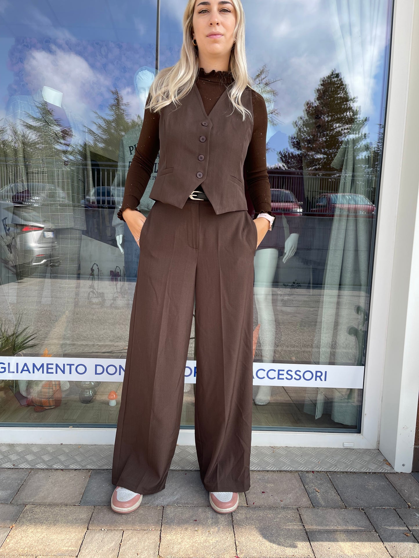 Completo gilet e pantalone