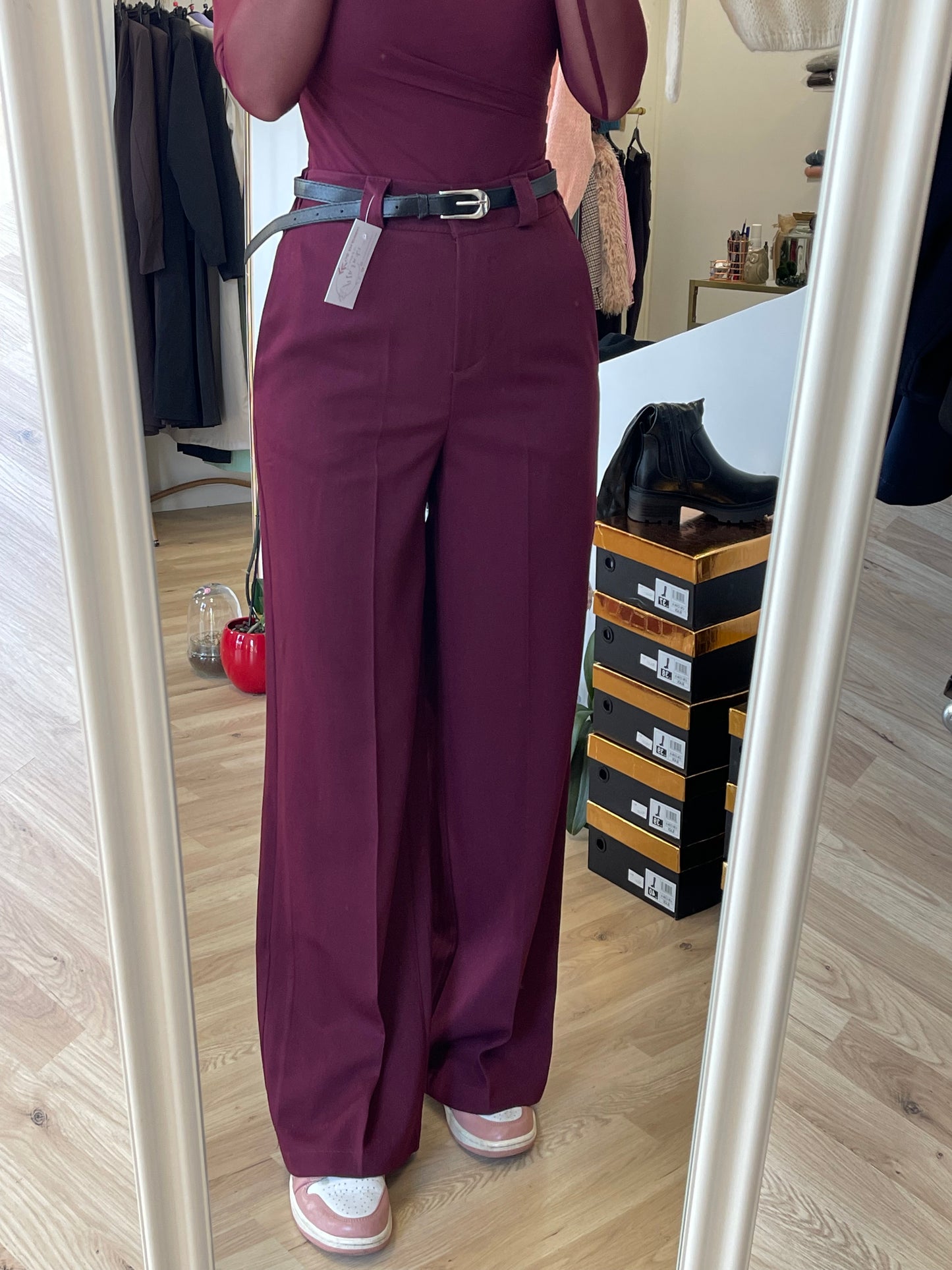 Pantalone palazzo chic