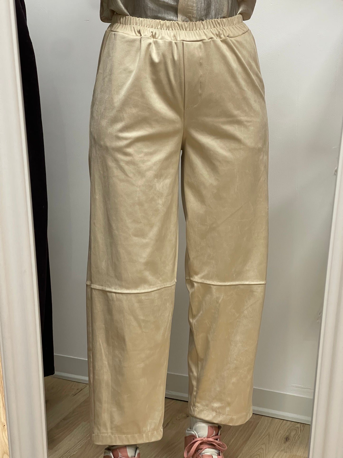 Pantalone camoscio