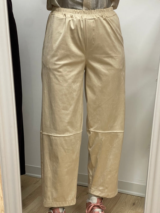Pantalone camoscio