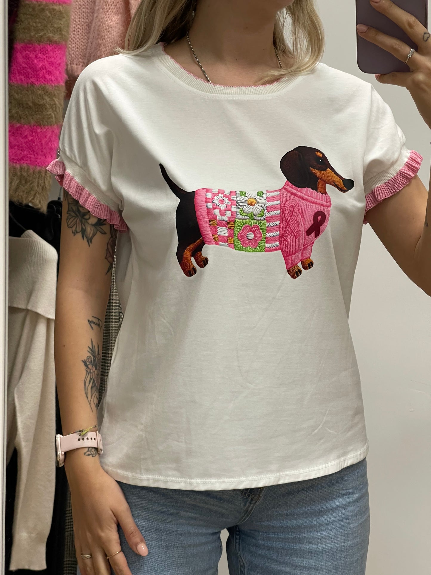 T-shirt bassotto