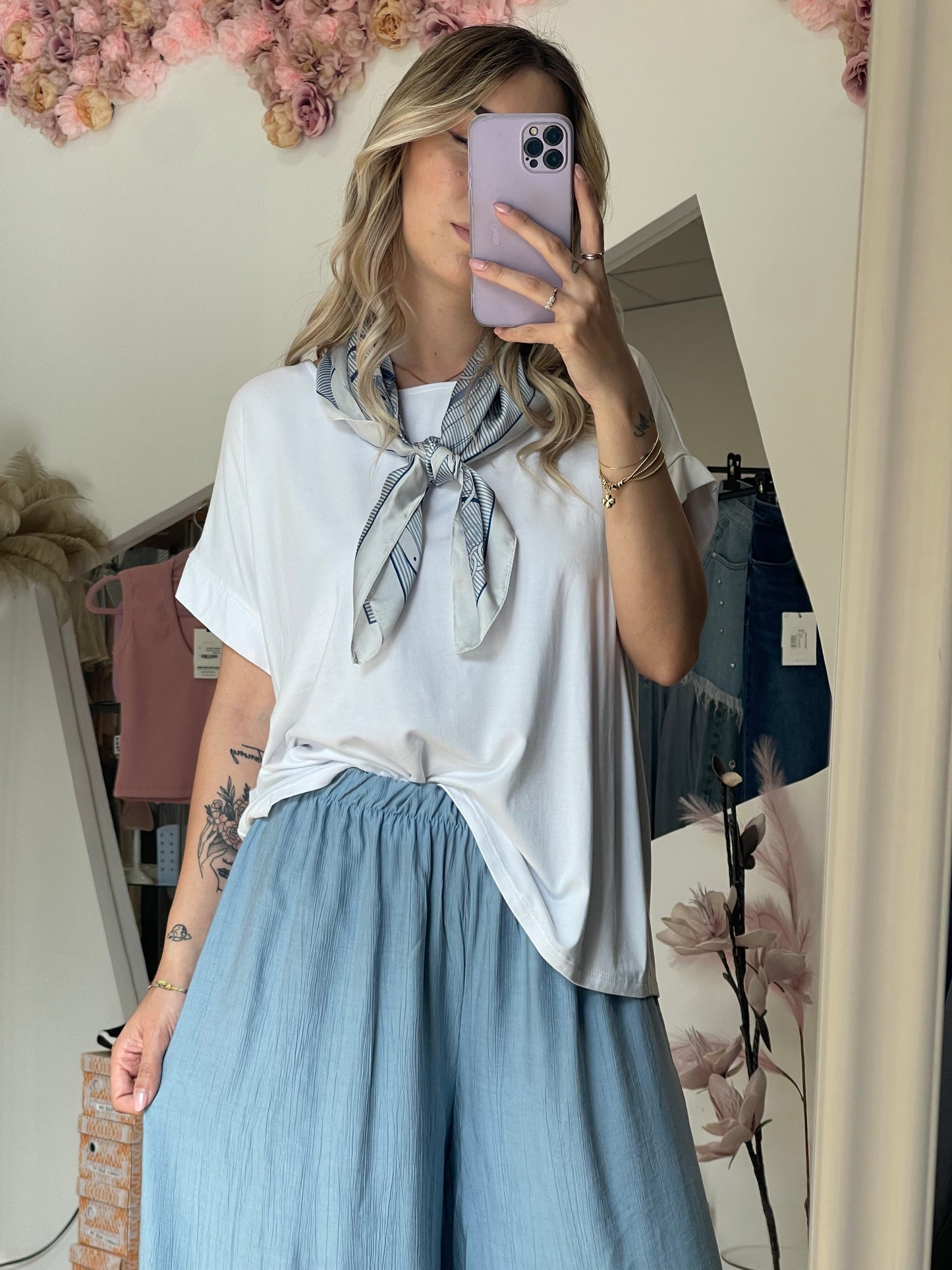 Pantalone palazzo soft