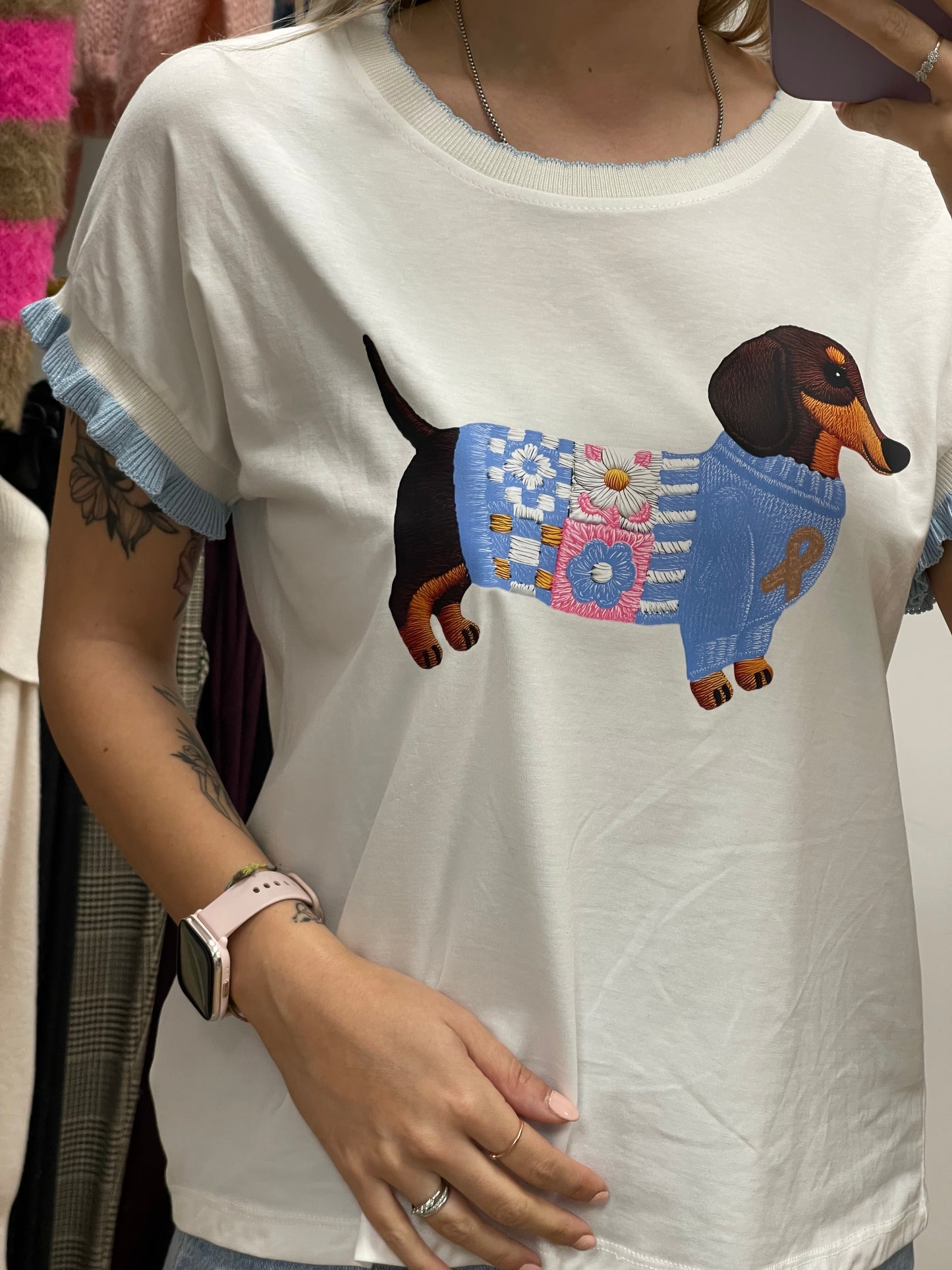 T-shirt bassotto