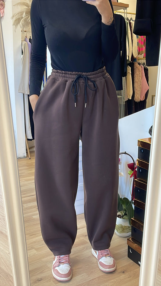 Pantalone felpato baggy