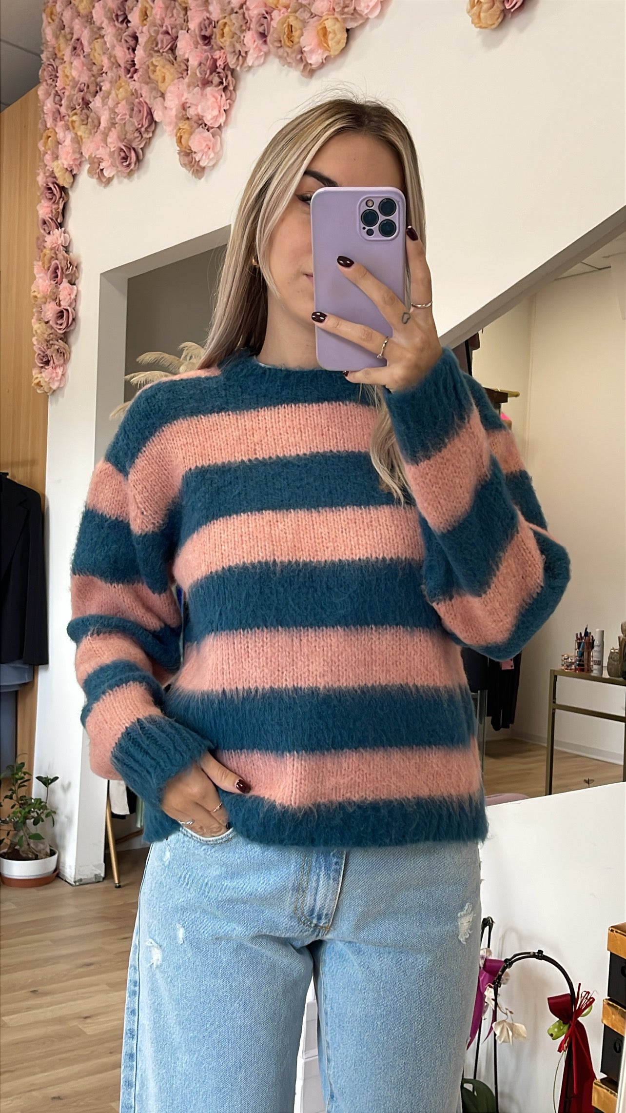 Maglione righe Berna