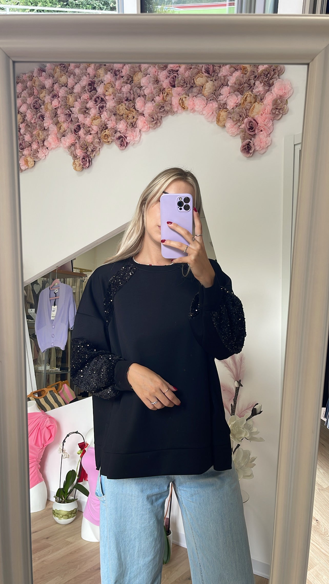 Felpa over paillettes