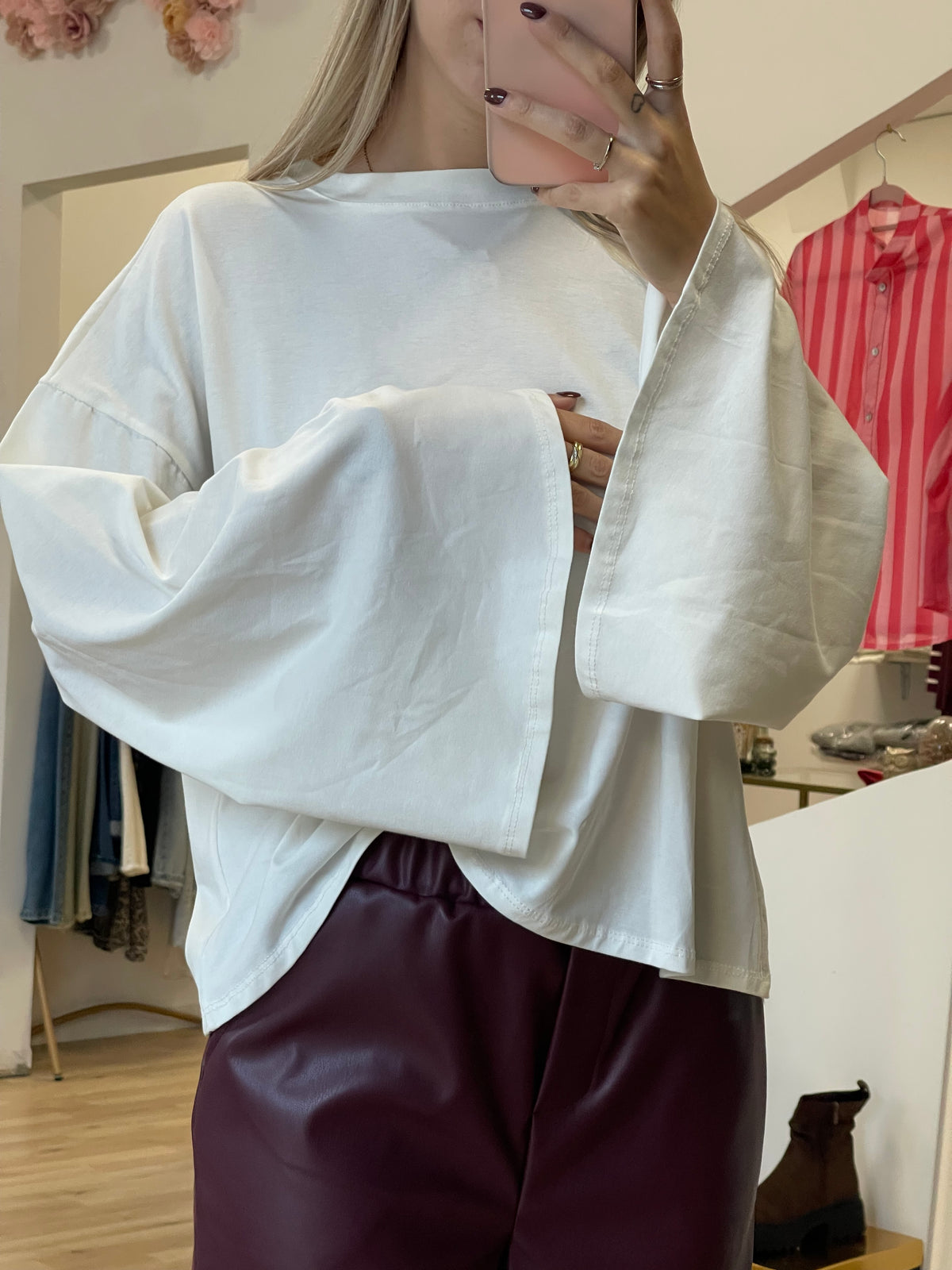 Maglia manica ampia