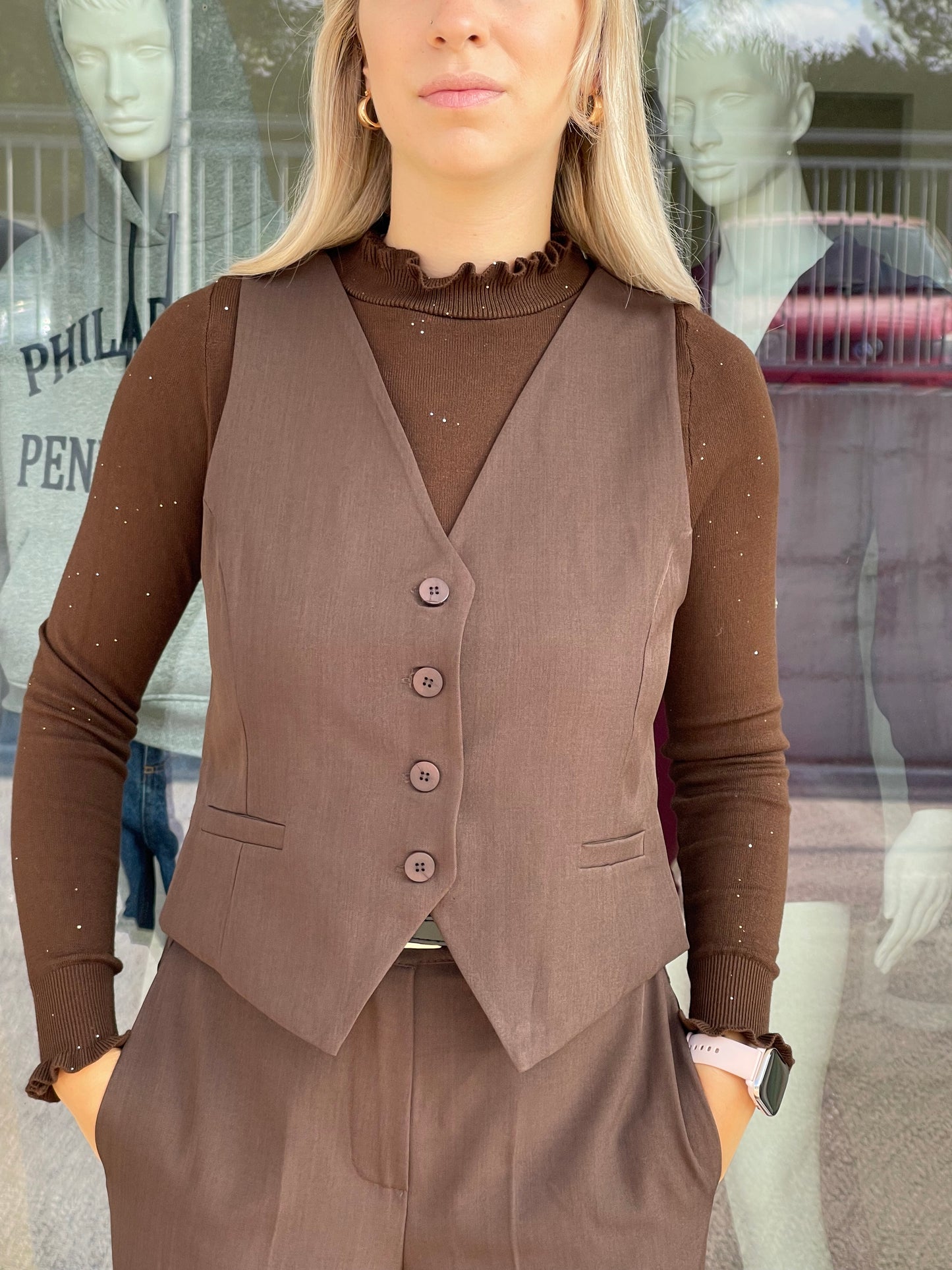 Completo gilet e pantalone