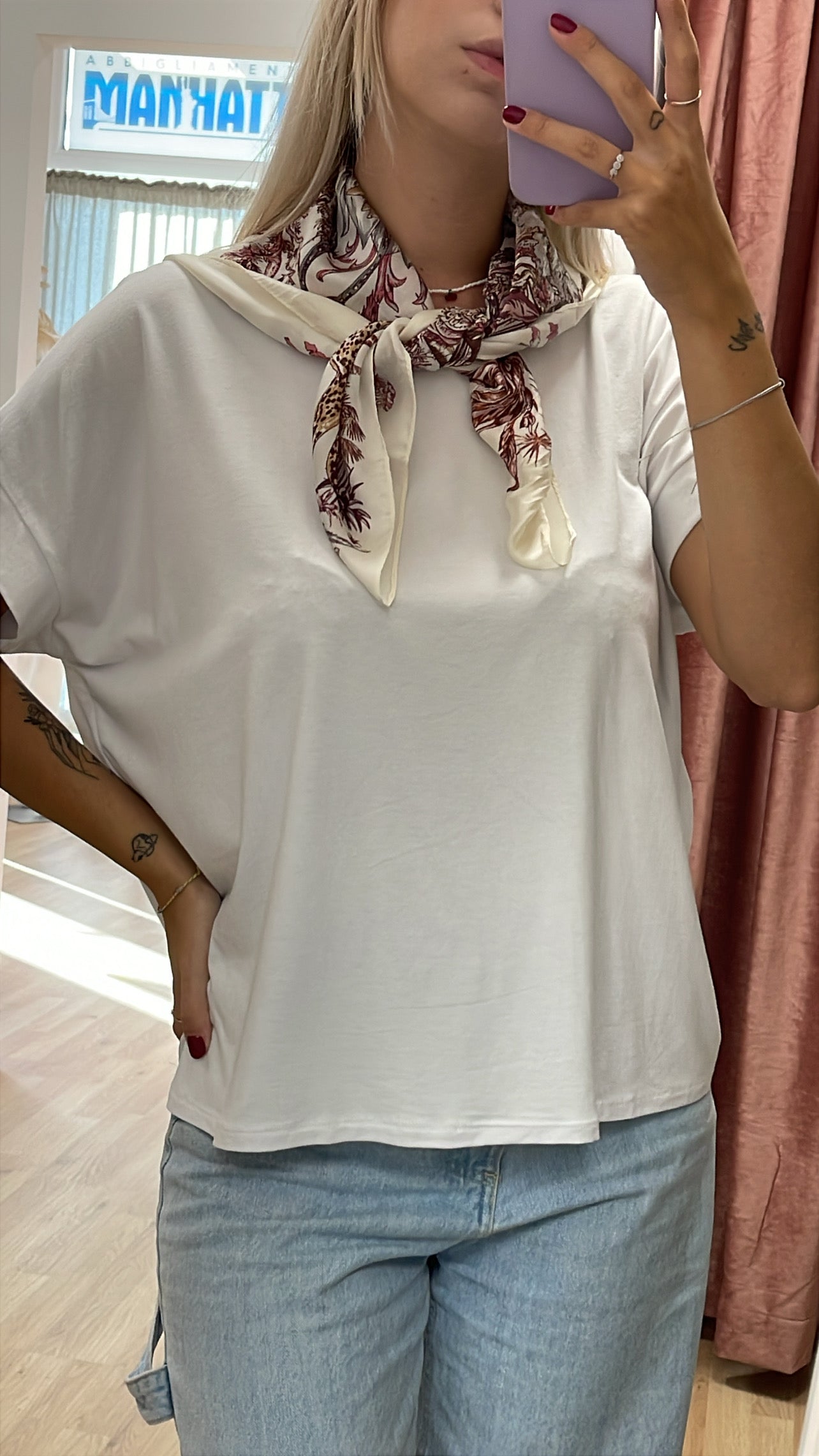 T-shirt bandana