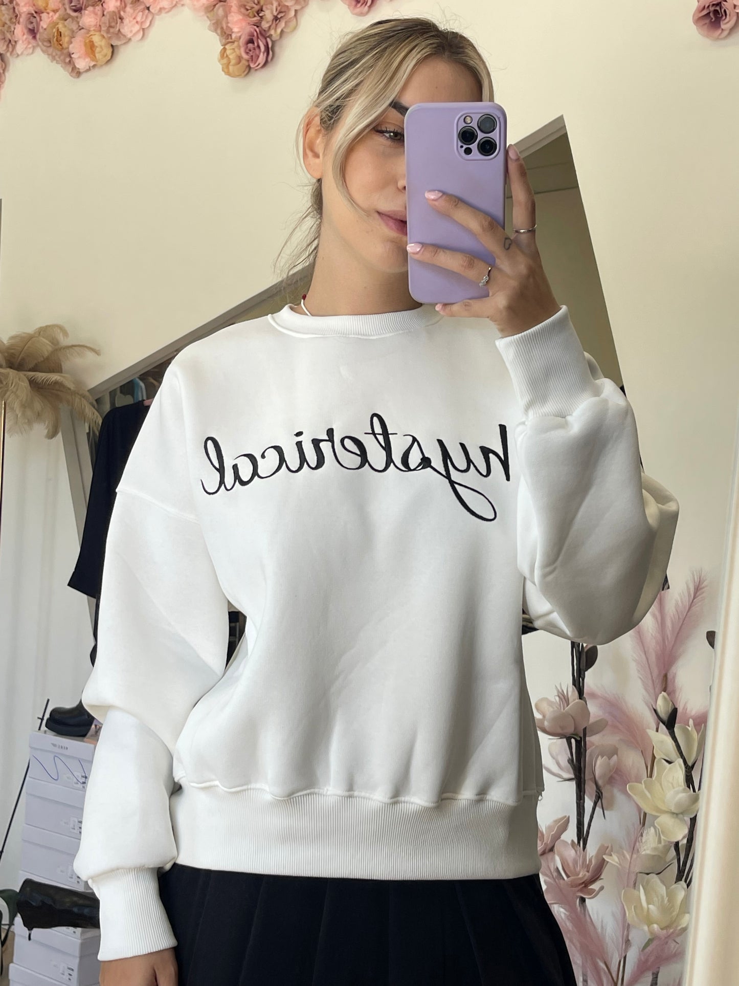 Felpa “hysterical” Berna