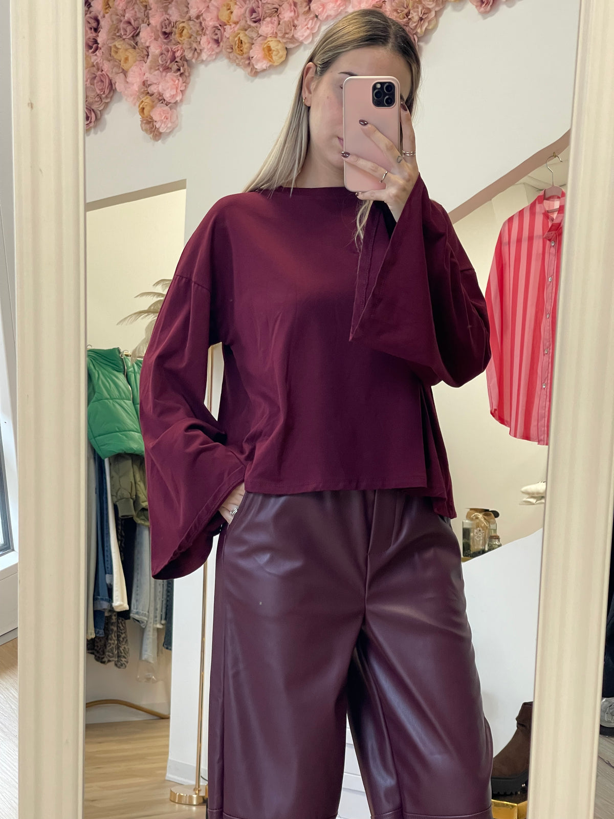 Maglia manica ampia