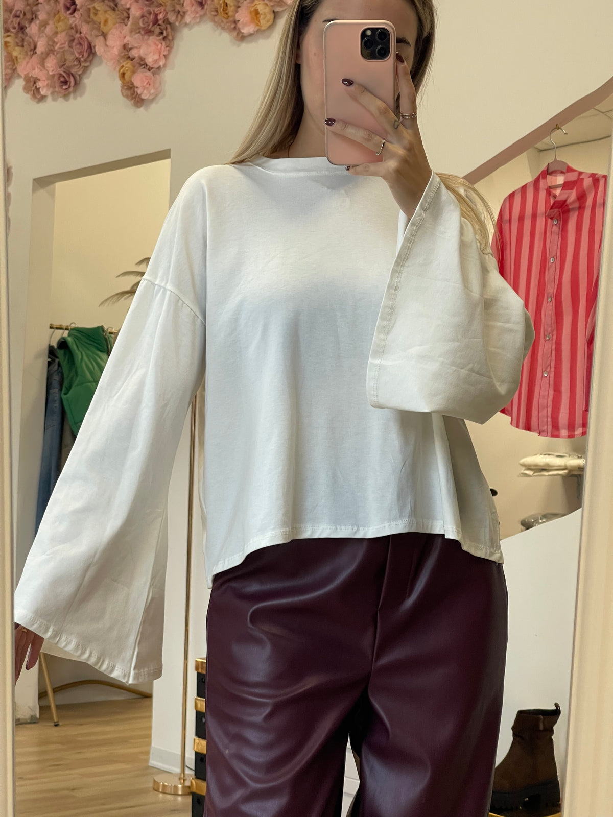 Maglia manica ampia