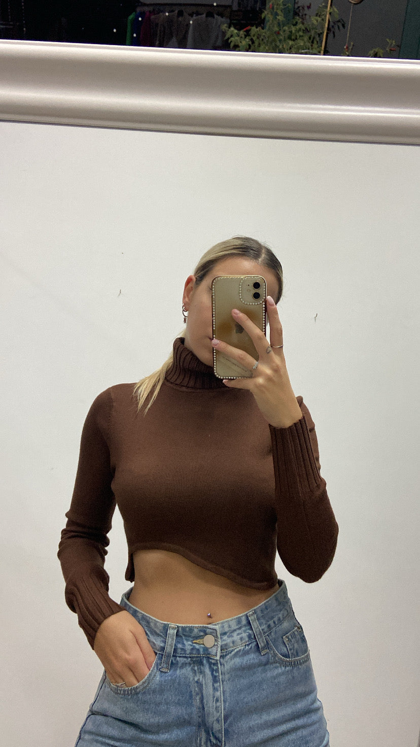 Maglione taglio particolare