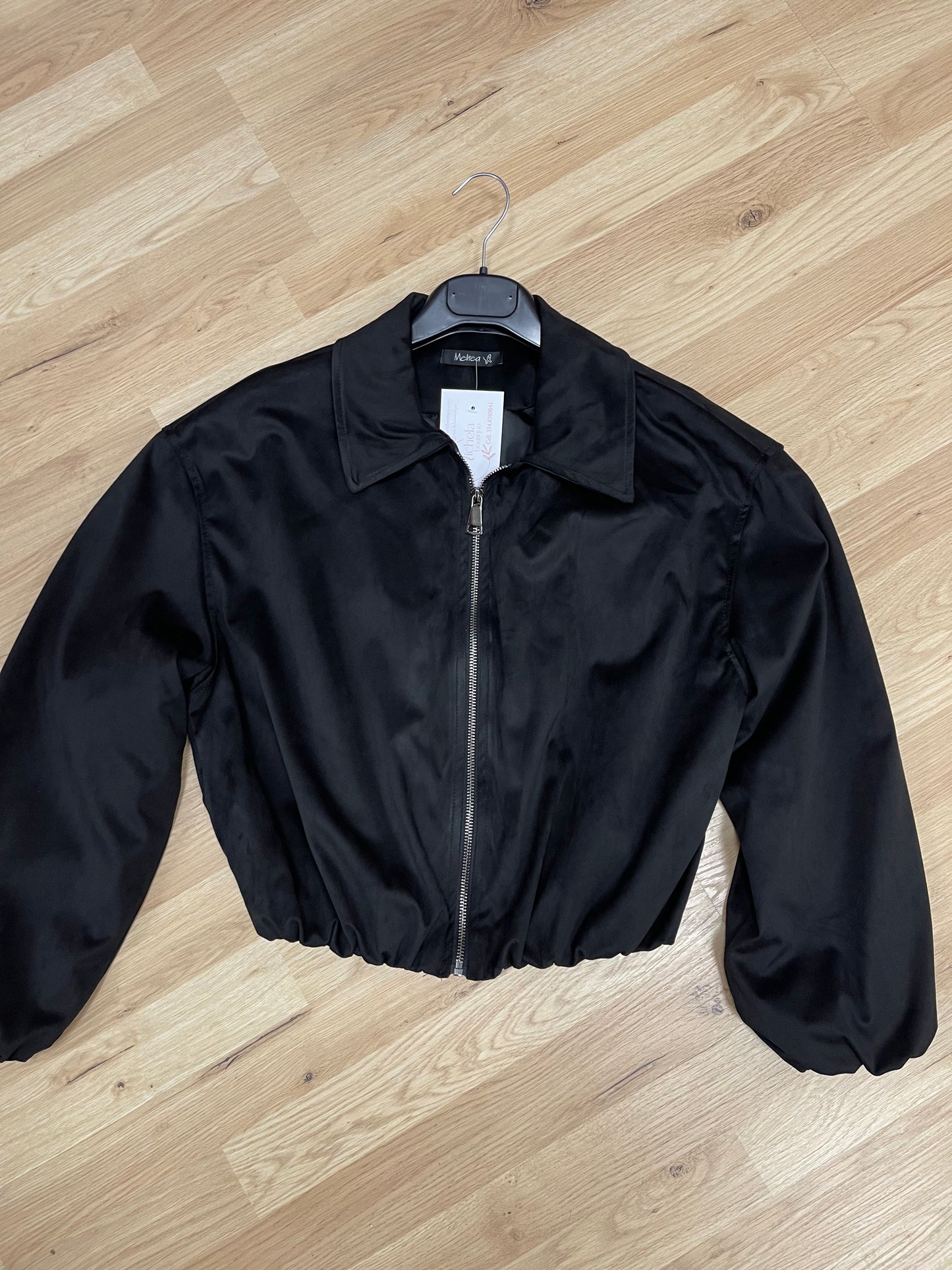 Giubbetto eco camoscio