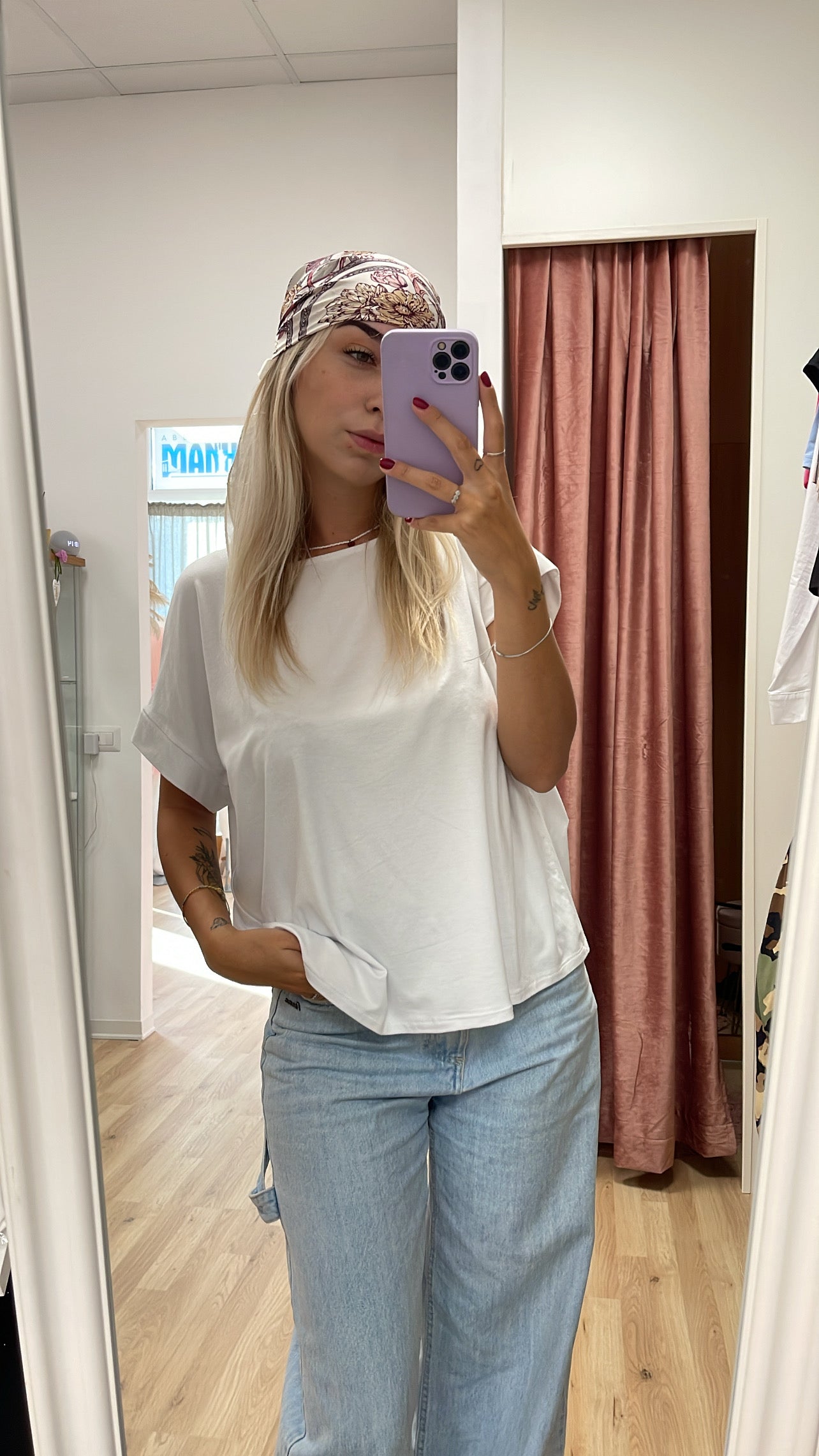 T-shirt bandana