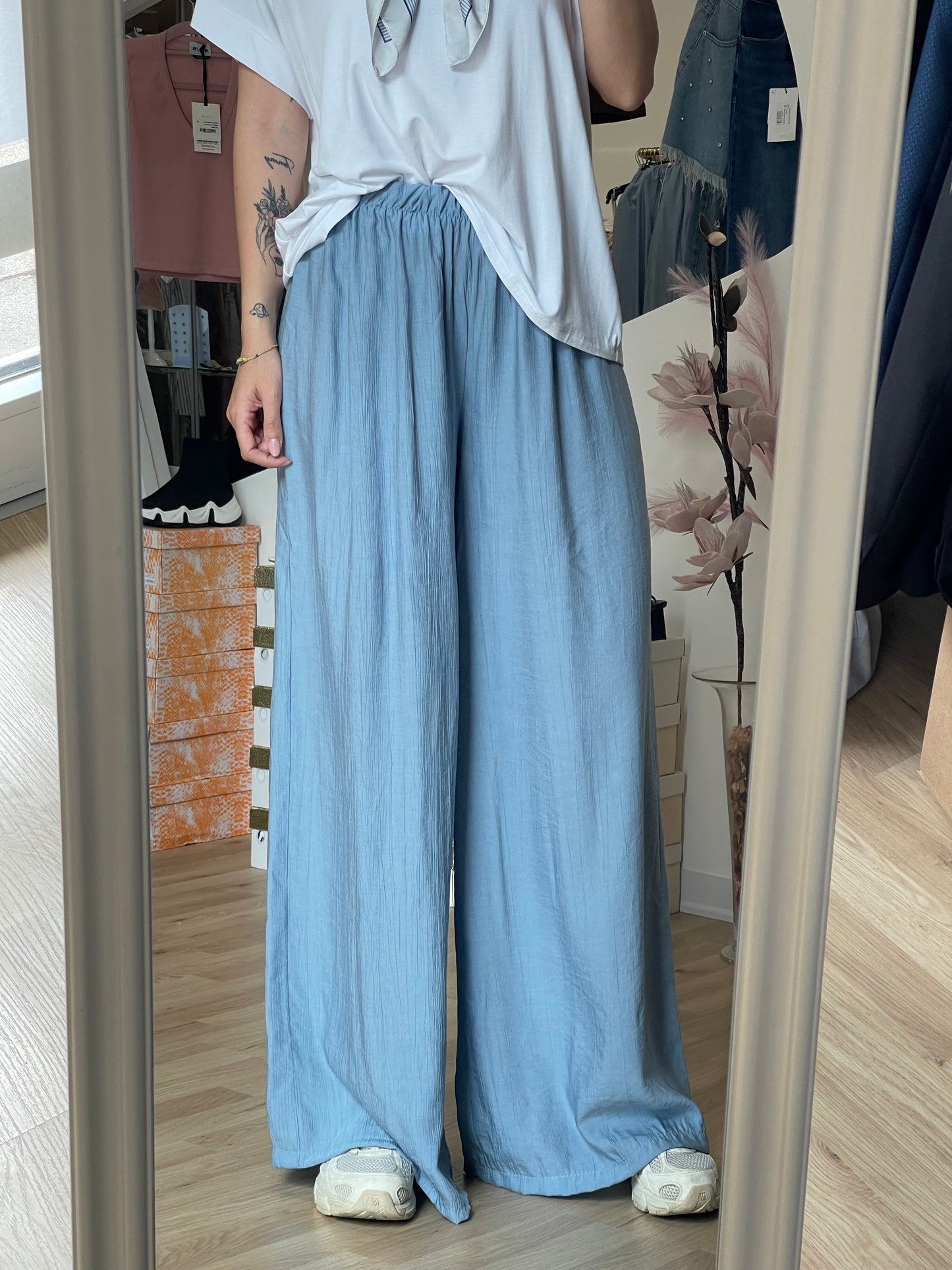 Pantalone palazzo soft