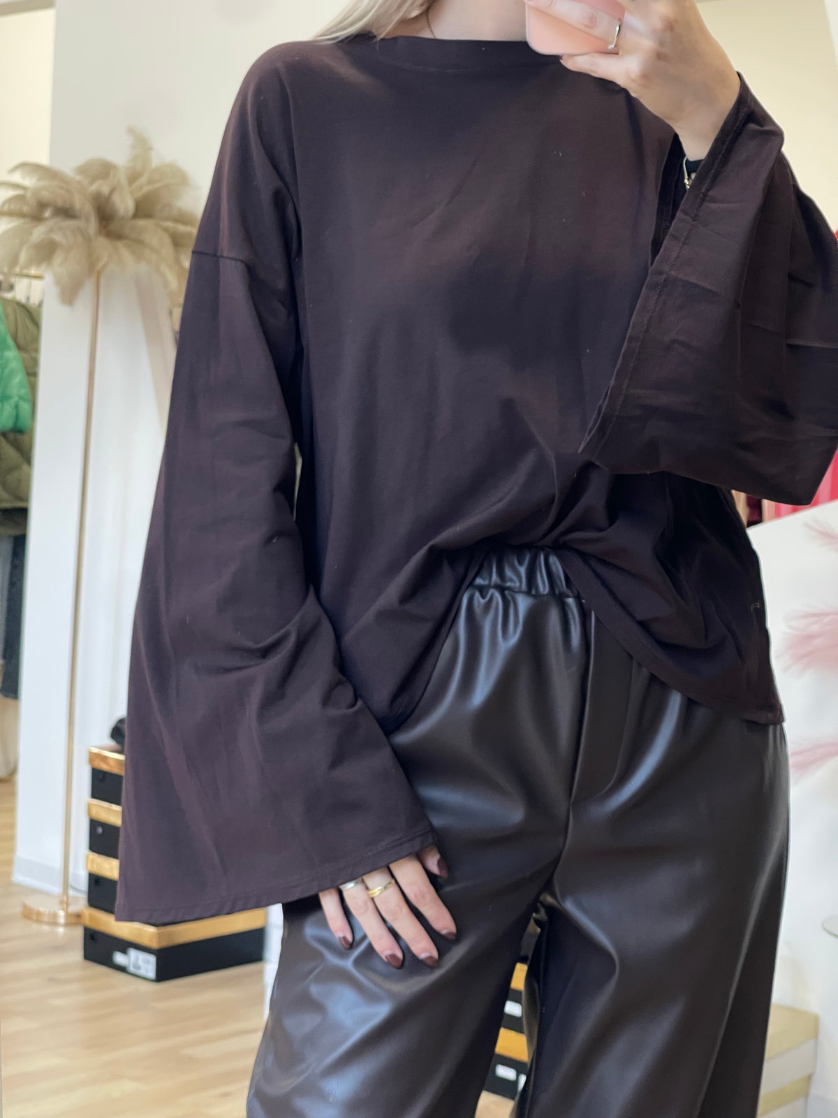 Maglia manica ampia